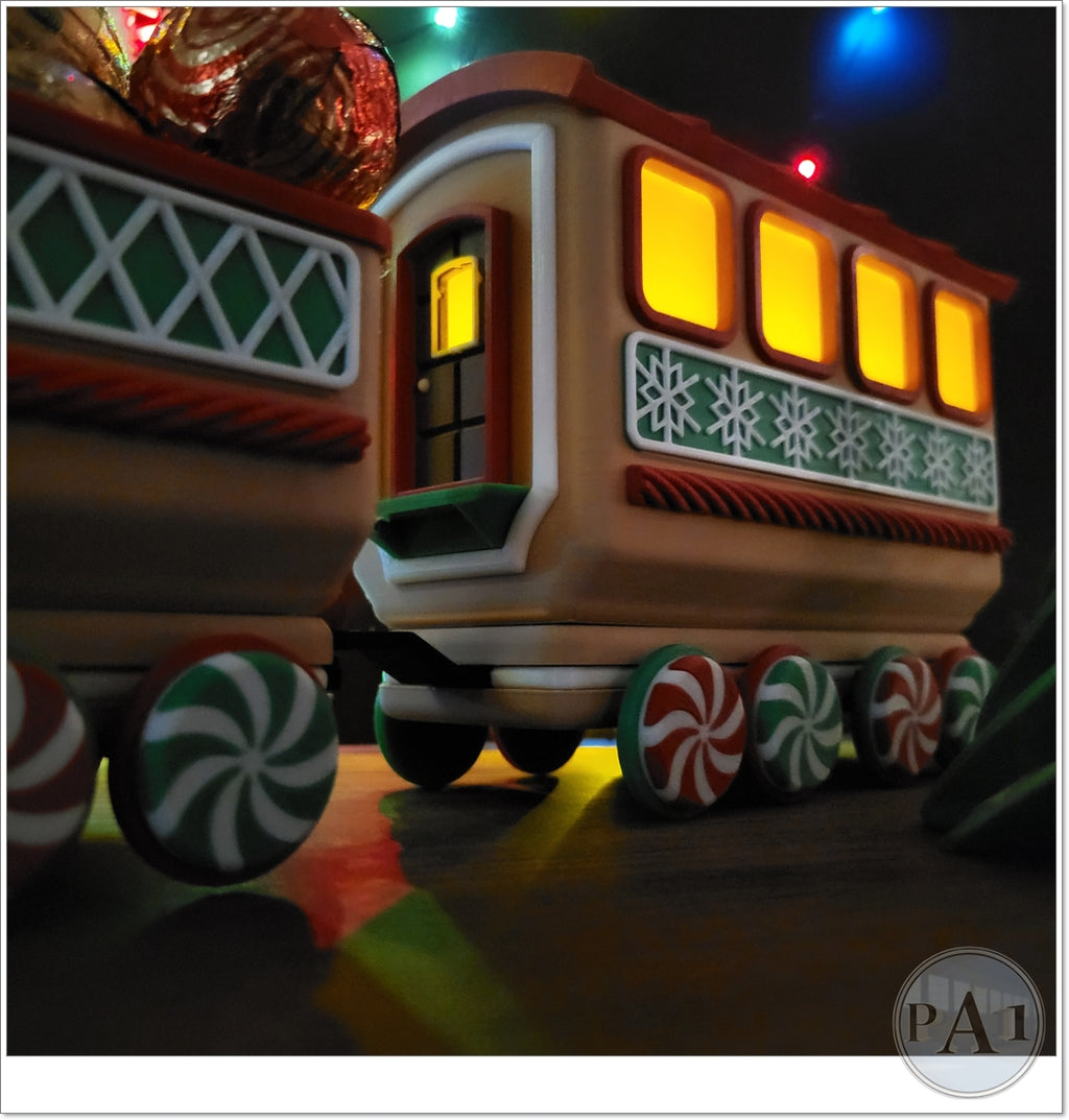 Gingerbread Train Light Up