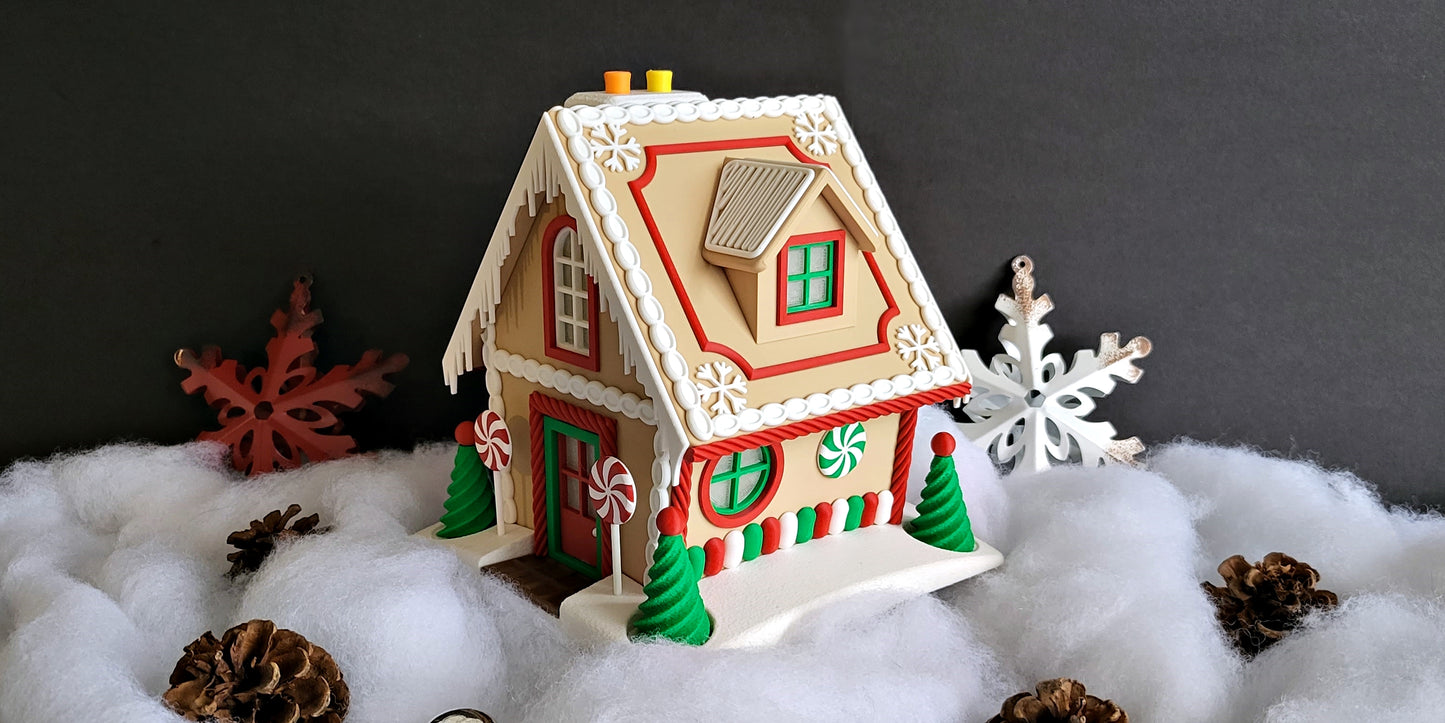 Gingerbread House Christmas Village