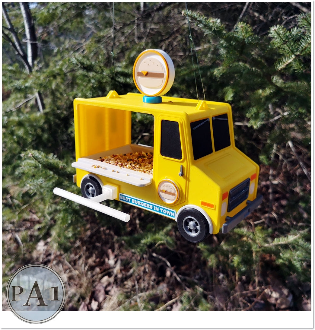 Ice Cream Food Truck Bird Feeder