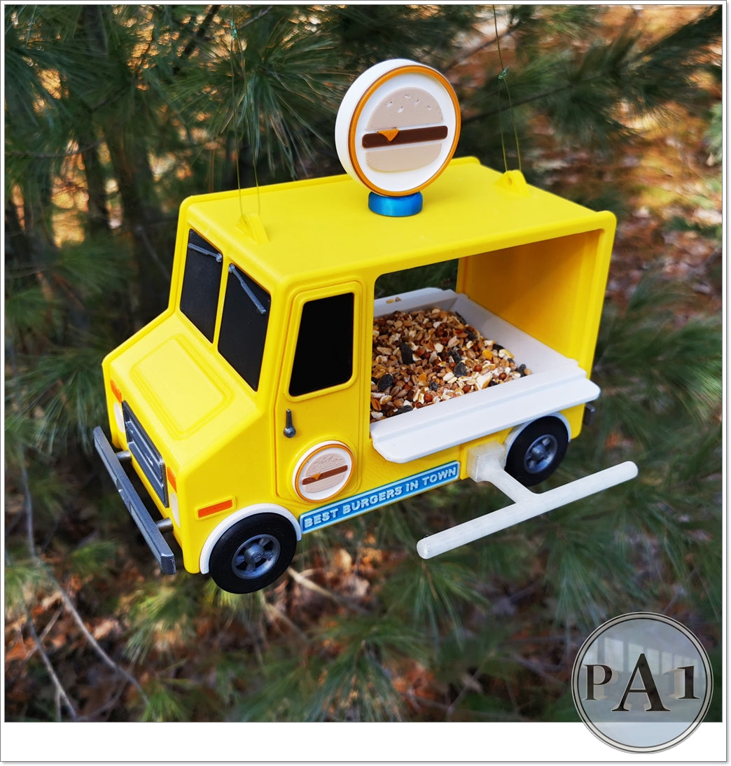 Ice Cream Food Truck Bird Feeder