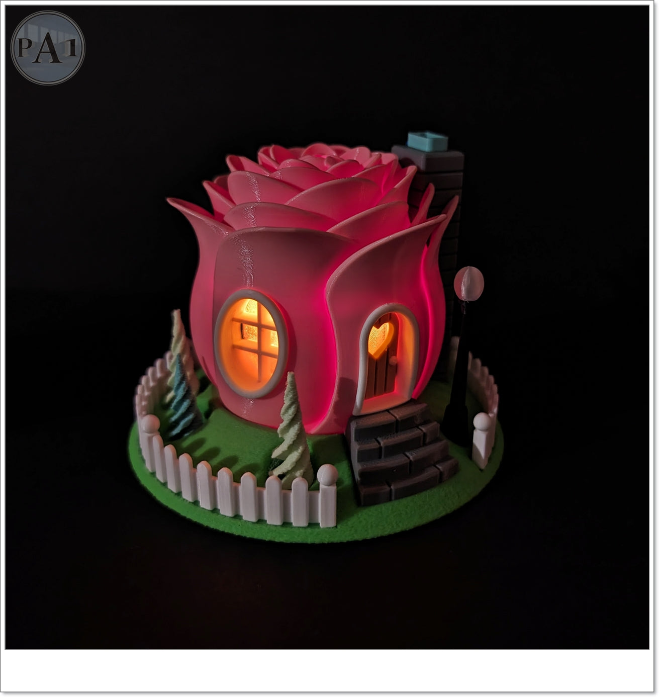 Rose House Fairy Lantern