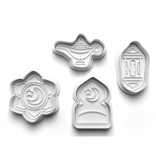 Ramadan Cookie Cutter Stamp Set