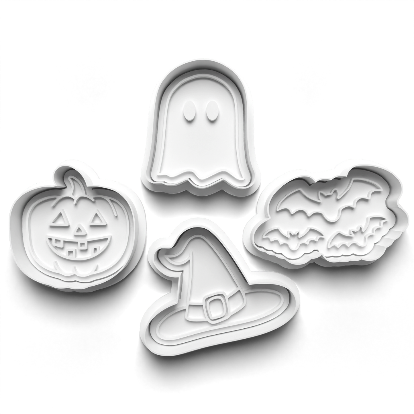 Halloween 2024 Cookie Cutter Stamp Set