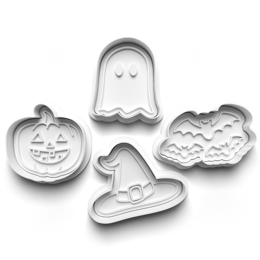 Halloween 2024 Cookie Cutter Stamp Set