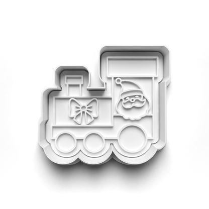 Christmas Train Cookie Cutter Stamp Set