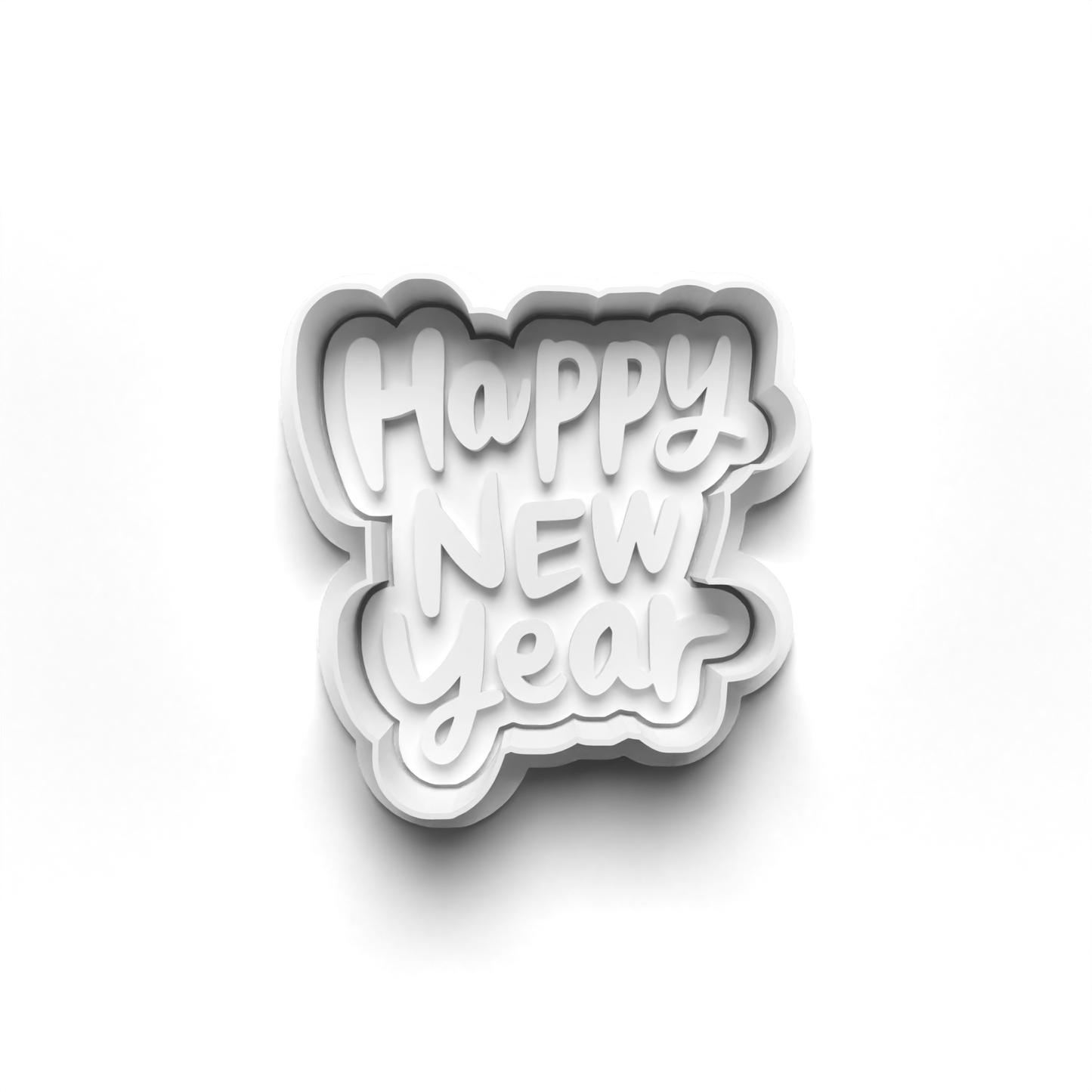 New Years 2025 Cookie Cutter Stamp Set