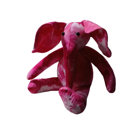 Memory Elephant Made from Clothing