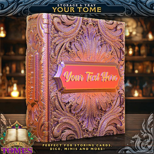 Custom Tome - Storage Box