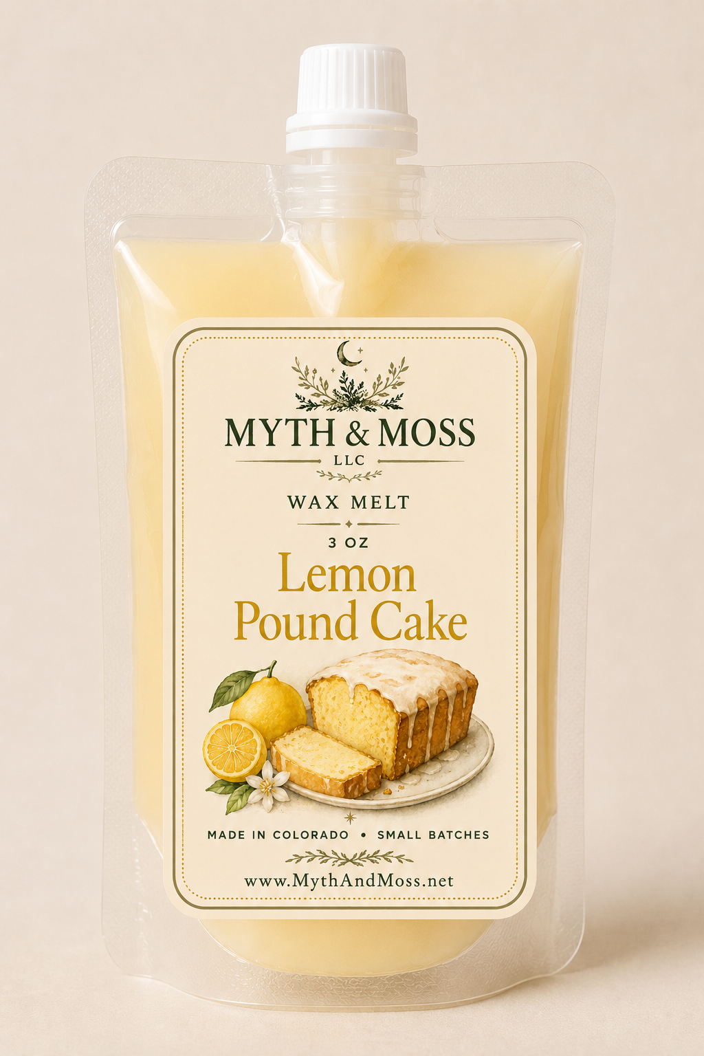 Lemon Poundcake Wax Melts
