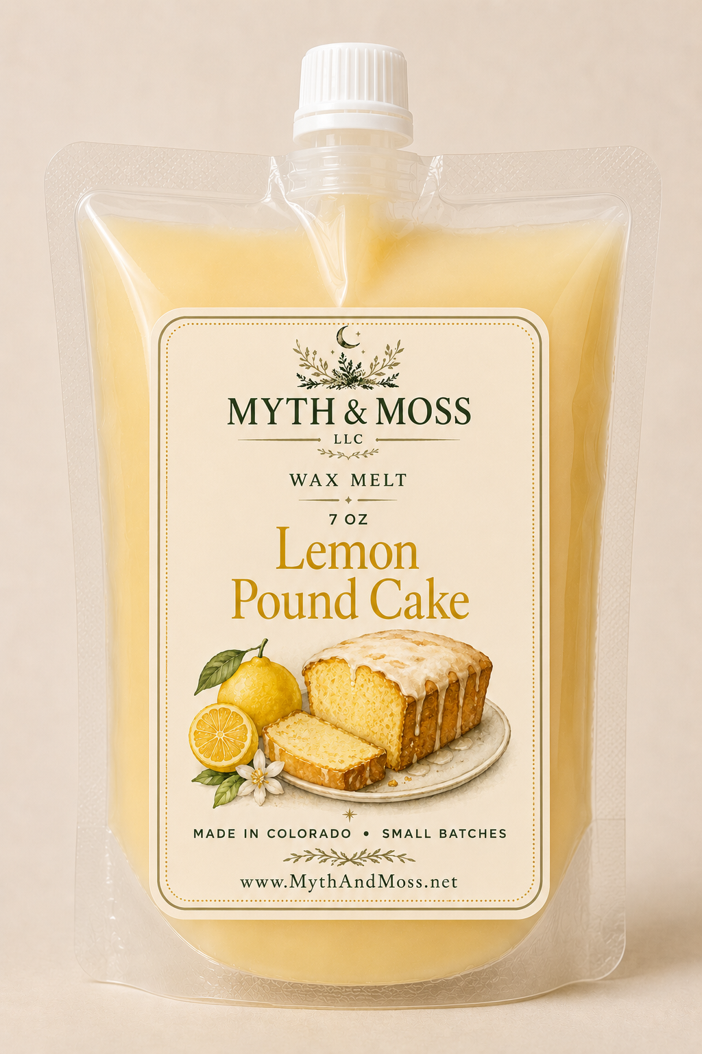 Lemon Poundcake Wax Melts