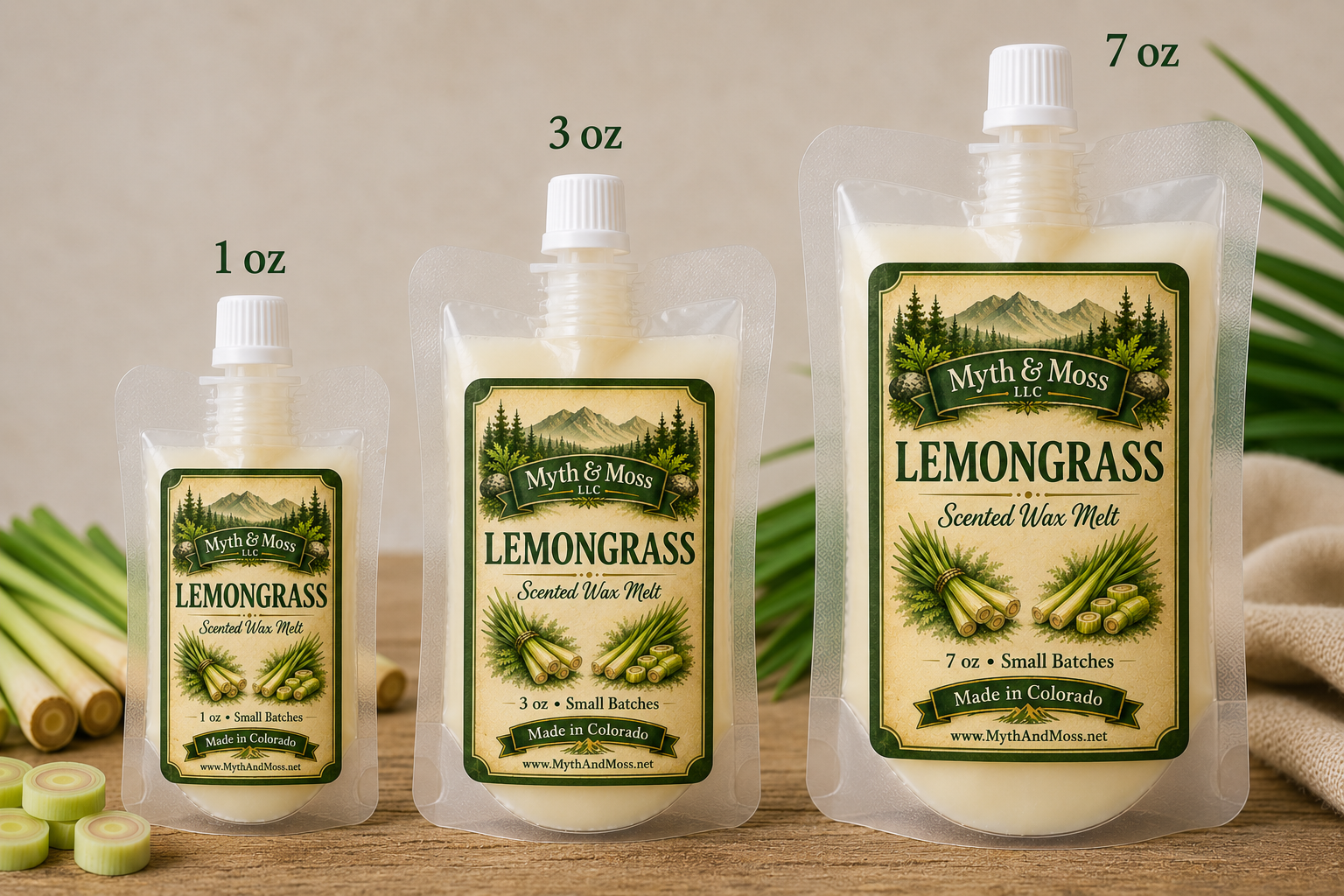 Lemongrass Wax Melts