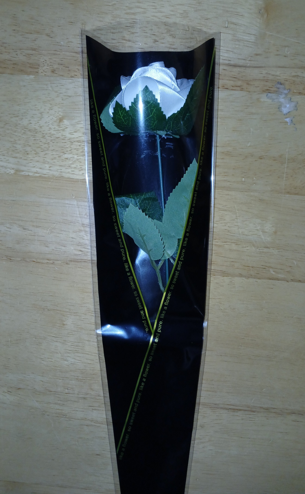 1 Handmade Satin Forever Rose