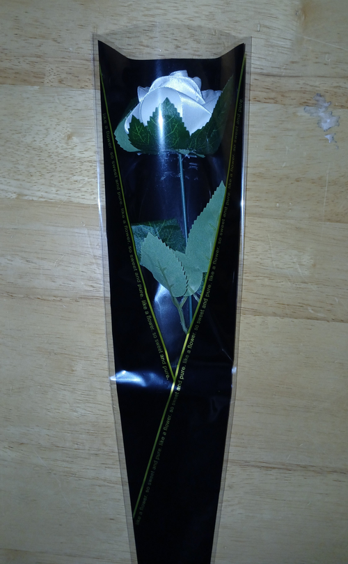 1 Handmade Satin Forever Rose