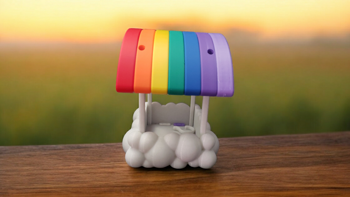 Rainbow Bird Feeder