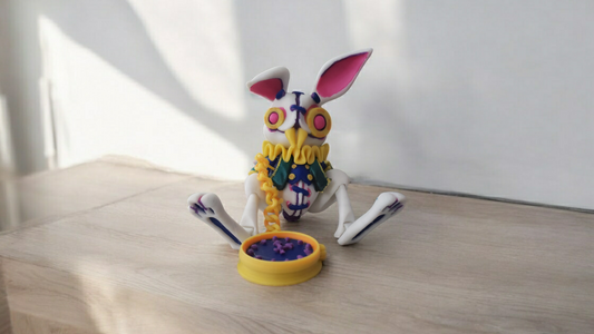 Twisted Rabbit Fidget Statue