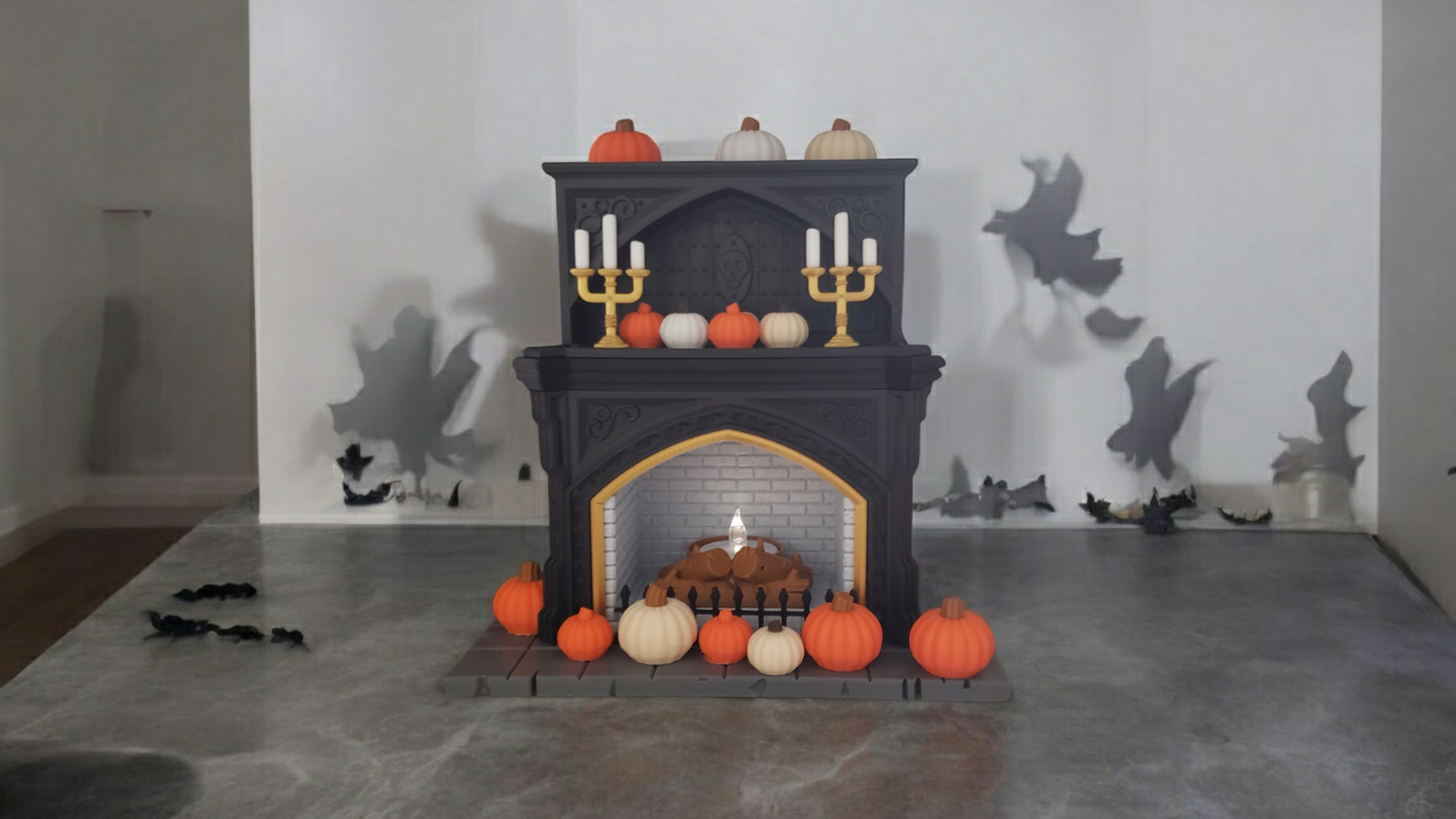 Gothic Tealight Fireplace