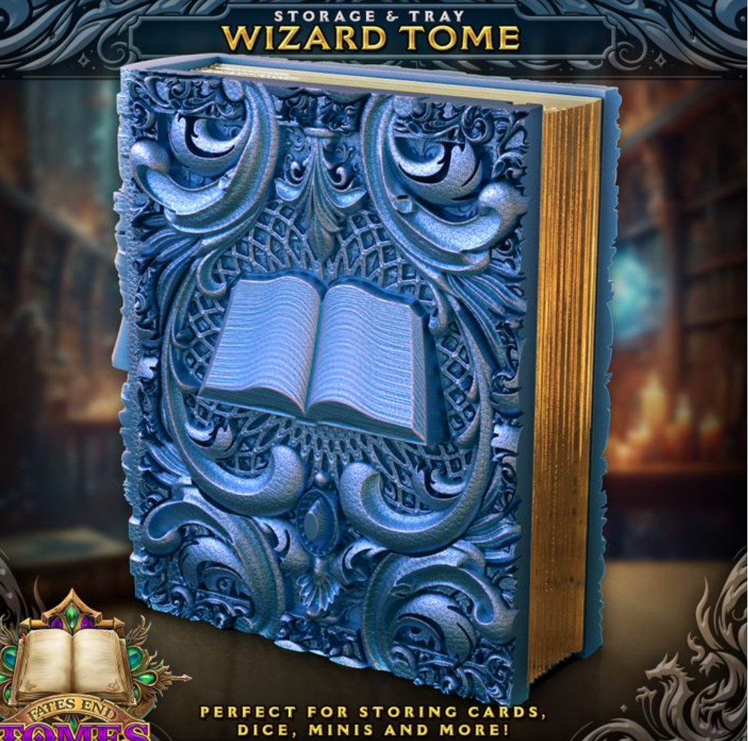 Wizard Tome - Storage Box