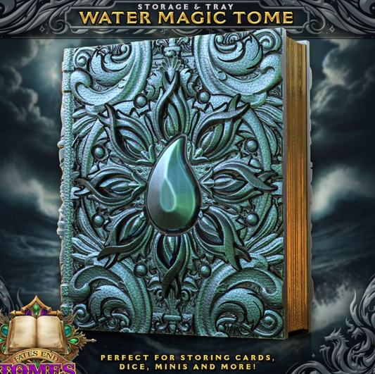 Water Magic Tome - Storage Box