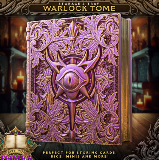 Warlock Tome - Storage Box