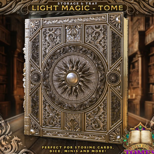 Light Magic Tome - Storage Box