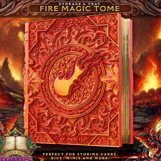 Fire Magic Tome - Storage Box