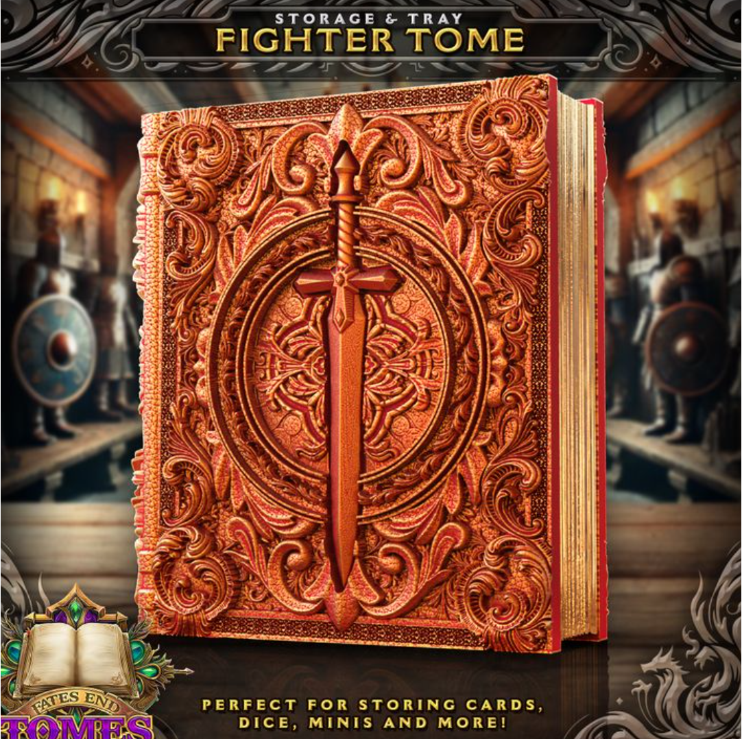 Fighter Tome - Storage Box