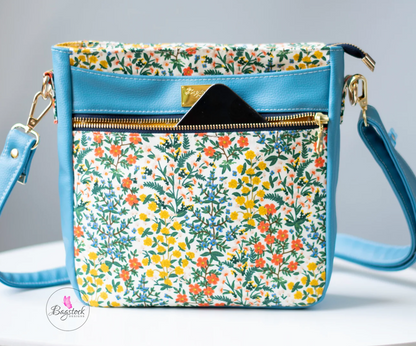 Plumeria Shoulder Bag Custom