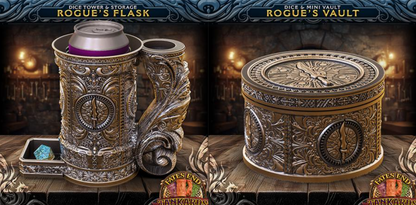Rogue's Flask Dice Tower Vault