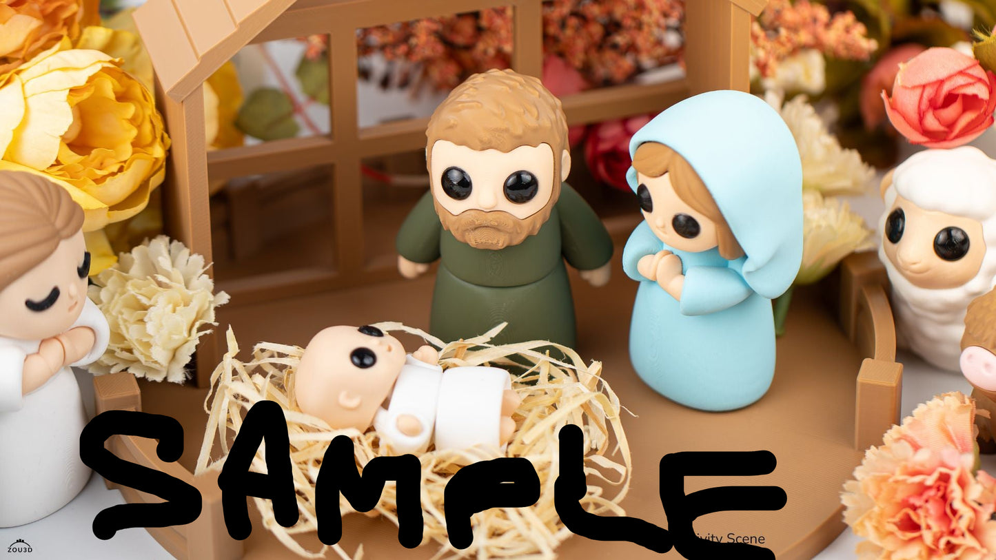 Nativity Fidget Scene