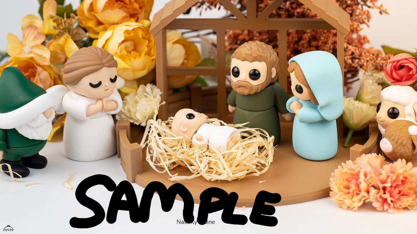 Nativity Fidget Scene