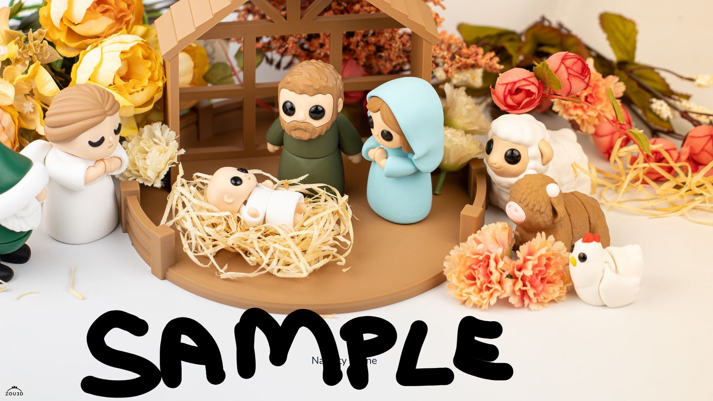Nativity Fidget Scene