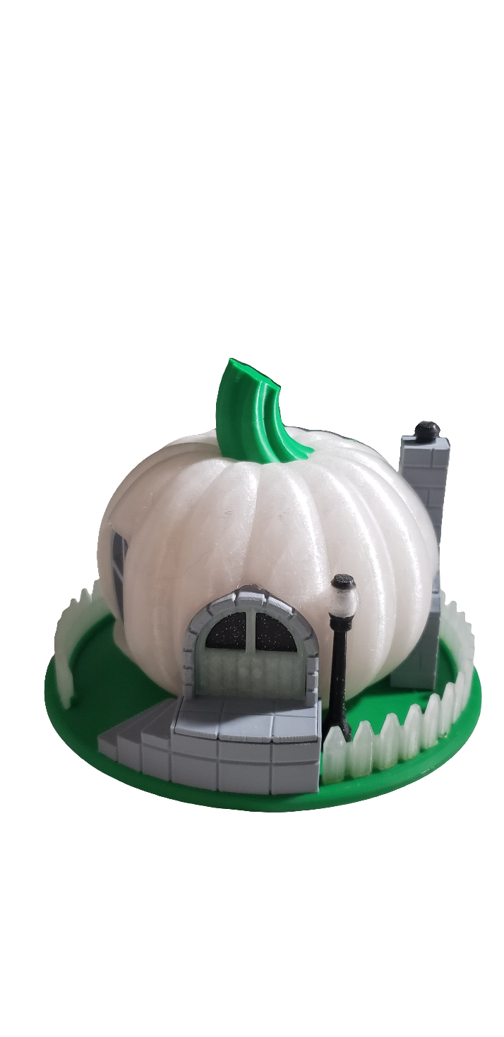 Pumpkin Fairy House