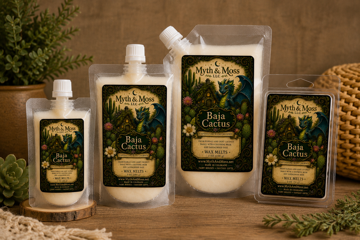 Baja Cactus Wax Melts