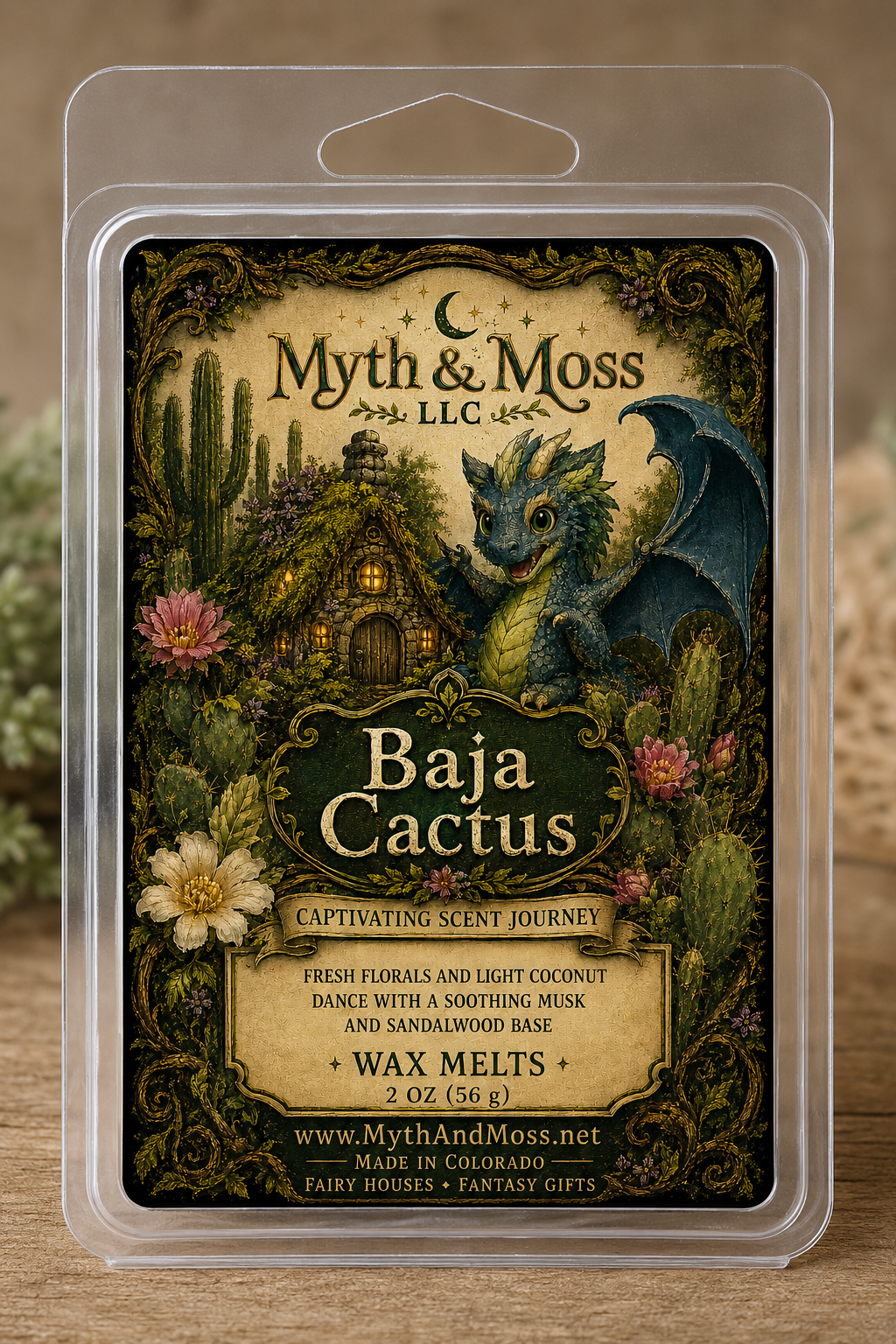 Baja Cactus Wax Melts