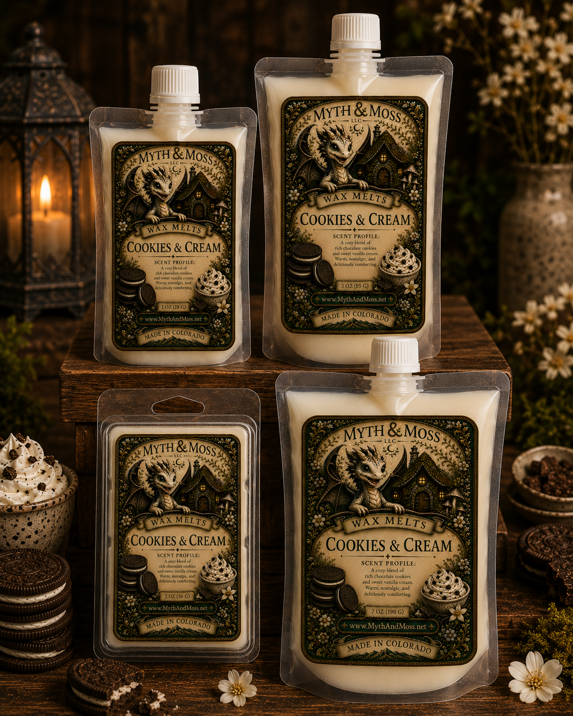 Cookies & Cream Wax Melts