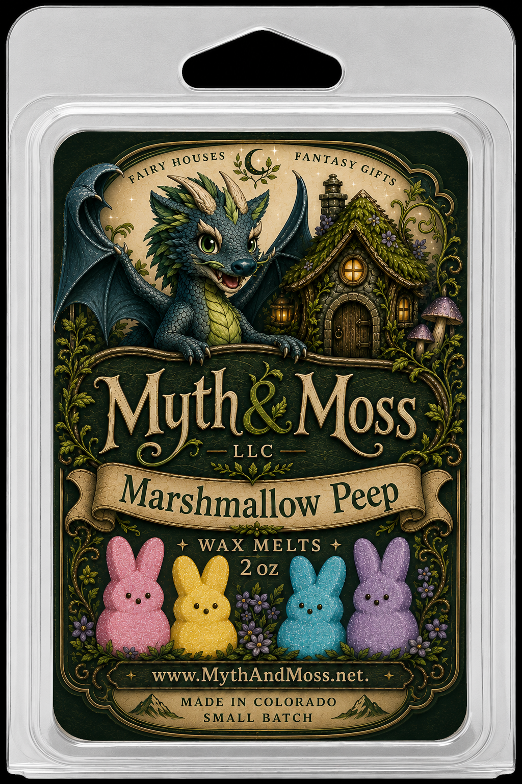 Marshmallow Peeps Wax Melts