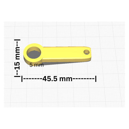Straw Topper Attachment for Charm | STL File for 3D Printing 8mm 8.5mm 9.5mm straw | straw cap | topper | Digital Download