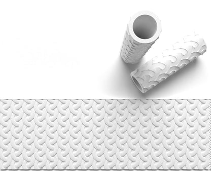 Basket Weave Textured Roller Cookie Fondant Art Deco Clay Polymer Ceramic