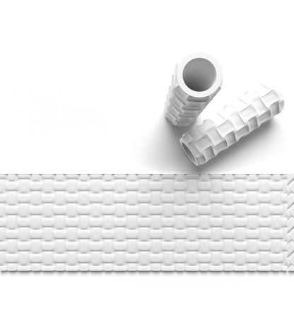 Basket Weave Textured Roller Cookie Fondant Art Deco Clay Polymer Ceramic