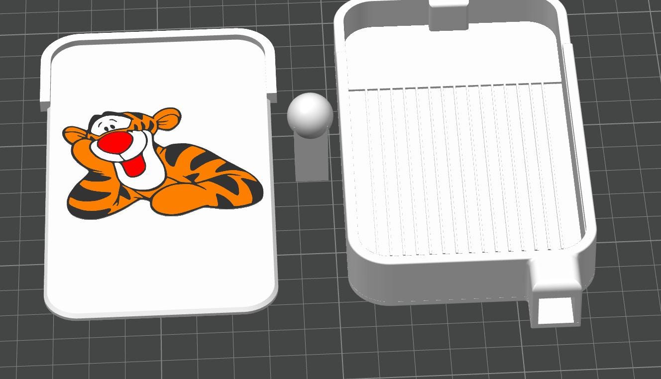 Diamond Dot Tray | Tigger Inspired