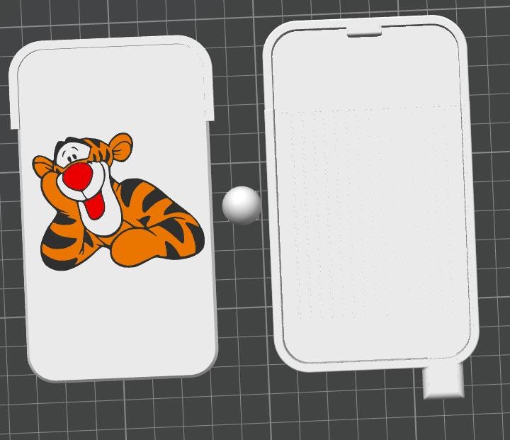 Diamond Dot Tray | Tigger Inspired