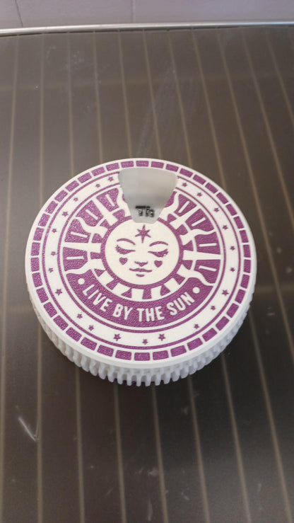 Sun And Moon Pill Organizer | 3D Printed Weekly Medication Box