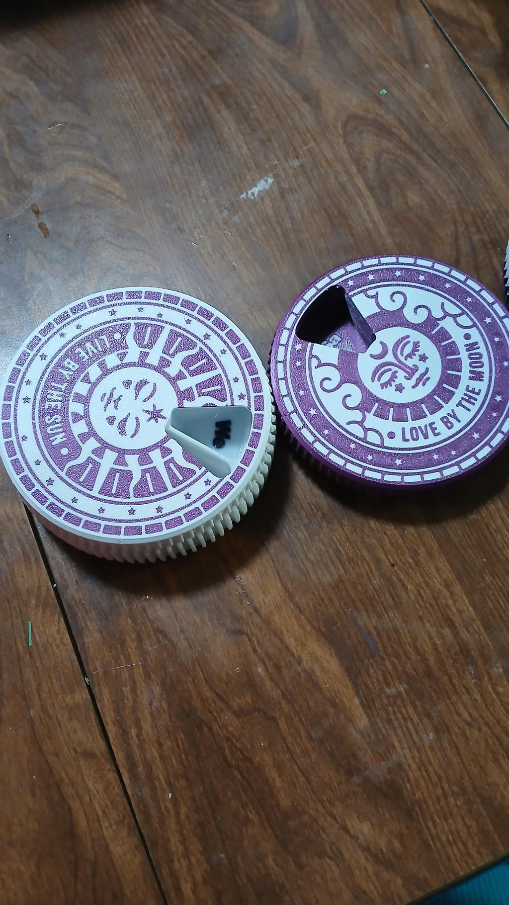 Sun And Moon Pill Organizer | 3D Printed Weekly Medication Box