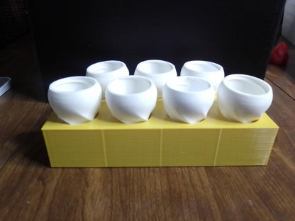 Budsy Flower Pill Bud Holder | 3D Printed Weekly Medication Box | Magnetic Bloom Flowers