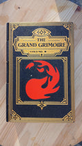 Deck Box Book | Grand Grimoire Vol IV Red | Magic The Gathering Commander