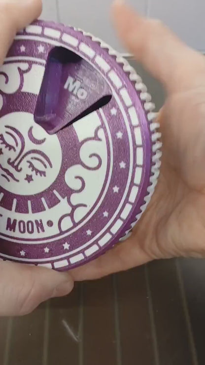 Sun And Moon Pill Organizer | 3D Printed Weekly Medication Box