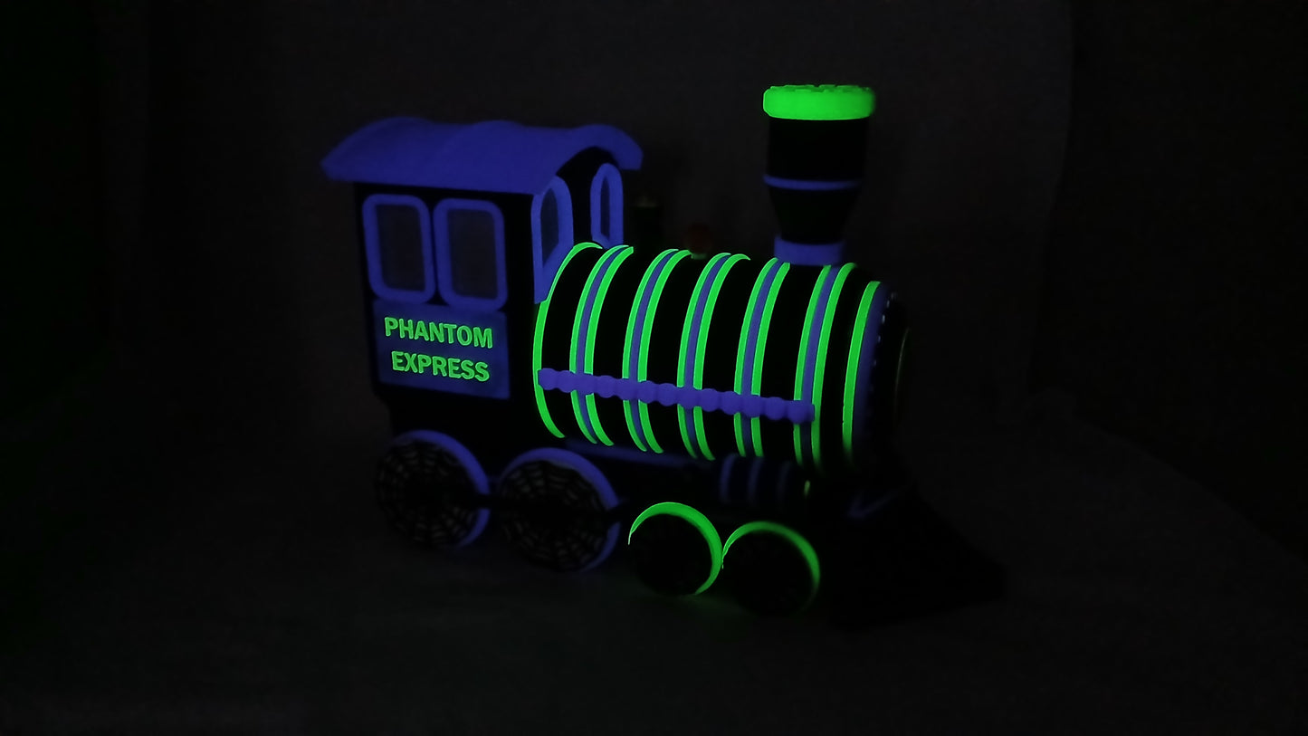 Gingerbread Halloween Train Light Up