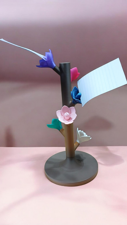 Note Photo Flower Bud Organizer | 3D Printed