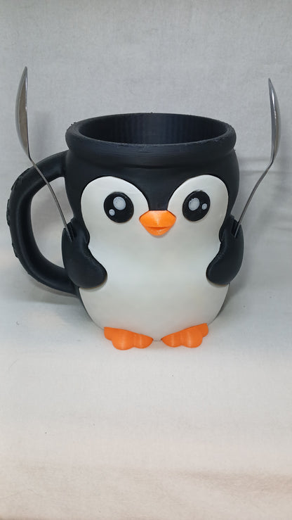 Pebbles the Penguin Ice Pint Holder