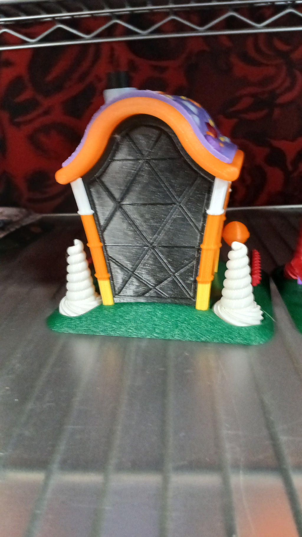 Candy House Light Up Fairy Garden Statue